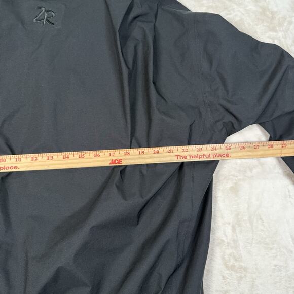 Zero Restriction Gore-Tex Black Jacket Men's Size M Zipped Water Proof Pockets - Picture 7 of 11